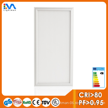 energy efficient lighting solutions 20w 300x600 led ceiling panel light with ce rohs ip54 3 years warranty